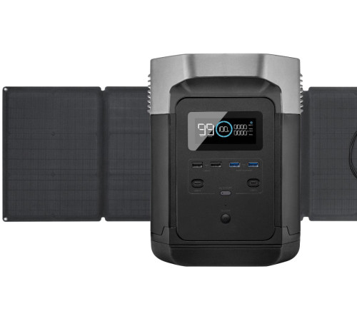 Комплект EcoFlow DELTA + 2*110W Solar Panel Комплект EcoFlow DELTA + 2*110W Solar Panel