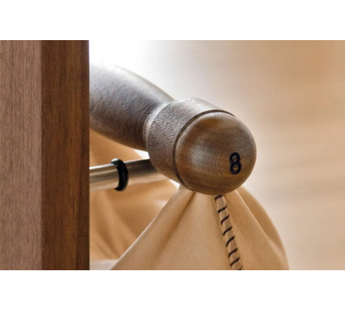 Стійка з гантелями NOHRD Oak Vintage Leather 2-8 кг