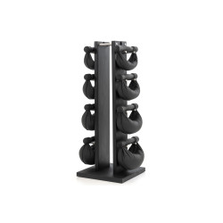 Стійка з гантелями NOHRD SwingBell Tower Set Shadow Leather 2-8 кг