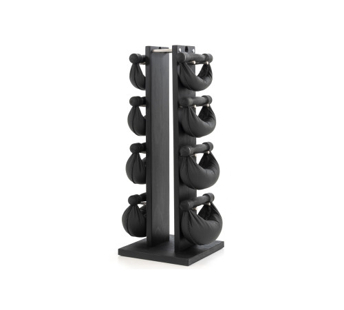 Стійка з гантелями NOHRD SwingBell Tower Set Shadow Leather 2-8 кг