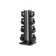 Стійка з гантелями NOHRD SwingBell Tower Set Shadow Leather 2-8 кг