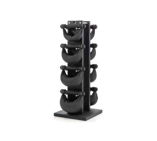 Стійка з гантелями NOHRD SwingBell Tower Set Shadow Leather 2-8 кг