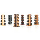 Стійка з гантелями NOHRD SwingBell Tower Set Shadow Leather 2-8 кг