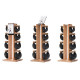 Стійка з гантелями NOHRD SwingBell Tower Set Shadow Leather 2-8 кг