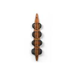 Гантелі з підставкою NOHRD  Oxbridge Cherry Leather 2-8 кг