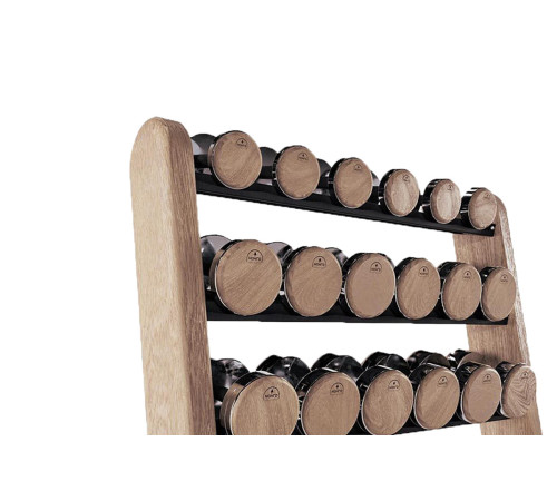 Стійка з гантелями NOHRD Oak Vintage