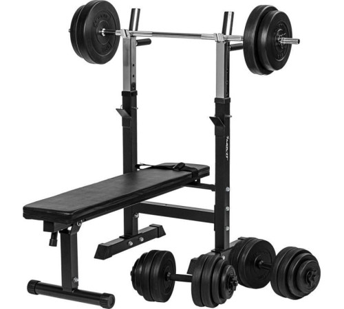 Лава Movit Fitness + набір гантелей 60 кг Лава Movit Fitness + набір гантелей 60 кг