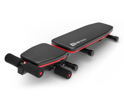 Набір Hop-Sport Premium 59 кг з лавою HS-1010 Pro та штангою Набір Hop-Sport Premium 59 кг з лавою HS-1010 Pro та штангою