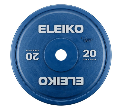 Диск змагальний для пауерліфтингу Eleiko IPF 20 кг