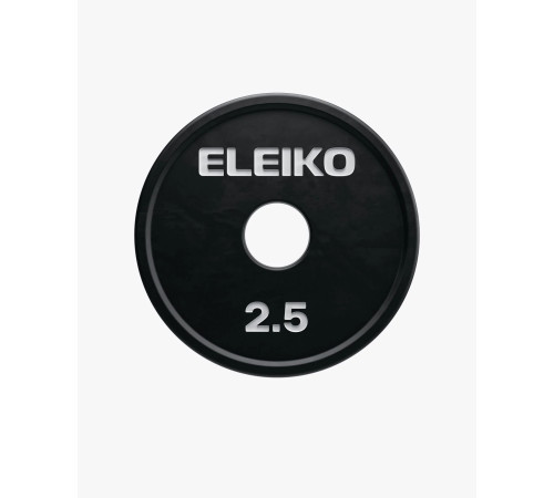 Диск Eleiko 2,5 кг, чорний