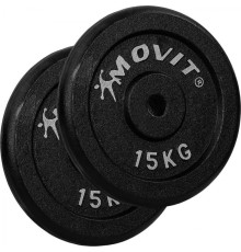  Набір чавунних дисків Movit 2 х 15 кг