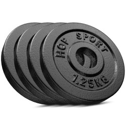 Набір дисків Hop-Sport Strong 4x1,25 кг