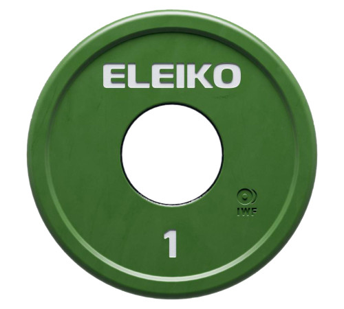 Диск Eleiko IWF RC 1 кг