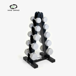 Стійка з гантелями Nike Strength 2-10 кг, чорна