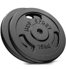 Набір дисків Hop-Sport Strong 2x15 кг