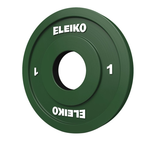Диск Eleiko IWF RC 124-0010R 1 кг Диск Eleiko IWF RC 124-0010R 1 кг