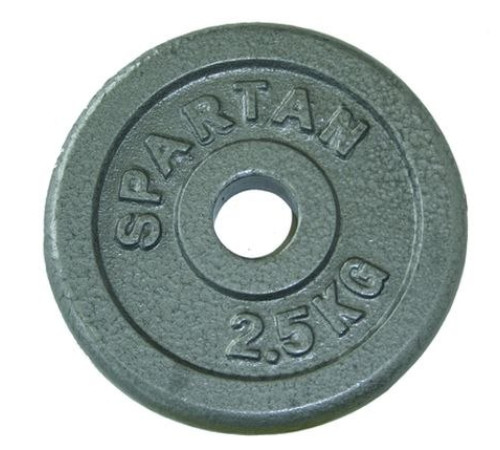 Чавунні диски для грифа Spartan Sport 2x15 кг Чавунні диски для грифа Spartan Sport 2x15 кг
