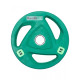 Диск олімпійський HouseFit OR-102-15, 15 кг зелений