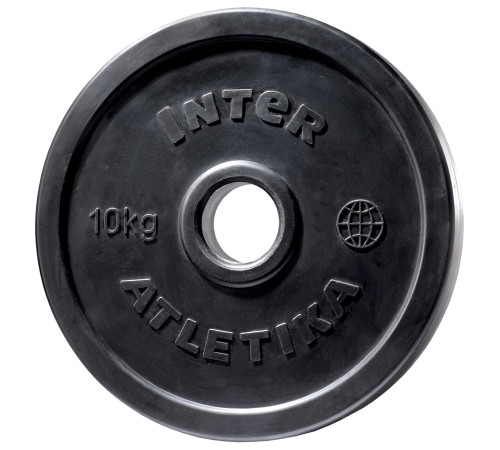 Диск InterAtletika LCA025-M 10 кг Диск InterAtletika LCA025-M 10 кг