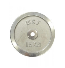 Диск хромований HouseFit DB C102-15, 15 кг