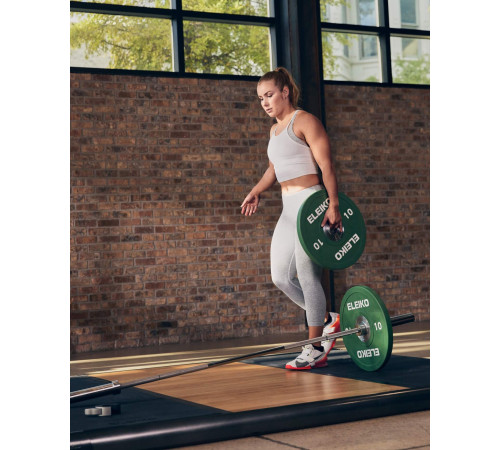 Диск тренувальний Eleiko 3062910-10 10 кг Диск тренувальний Eleiko 3062910-10 10 кг