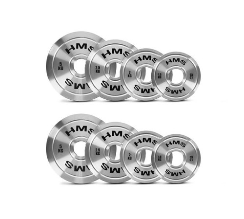 Диски олімпійські HMS TOS 2 x 1.5 - 5.0 кг
