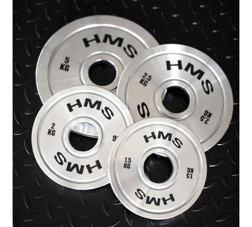 Диски олімпійські HMS TOS 2 x 1.5 - 5.0 кг