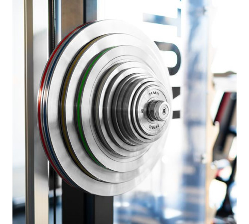 Диски олімпійські HMS TOS 2 x 1.5 - 5.0 кг