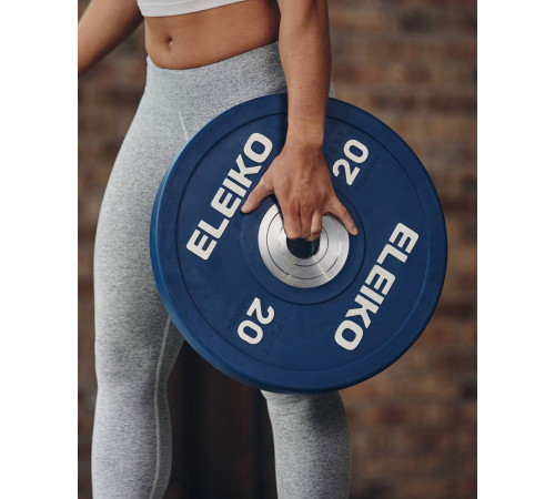 Диск тренувальний Eleiko 3062910-20 20 кг Диск тренувальний Eleiko 3062910-20 20 кг