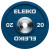 Диск тренувальний Eleiko 3062910-20 20 кг 