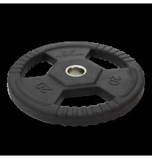 Олімпійський диск 20 кг Bauerfitness PREMIUM – AC-1496
