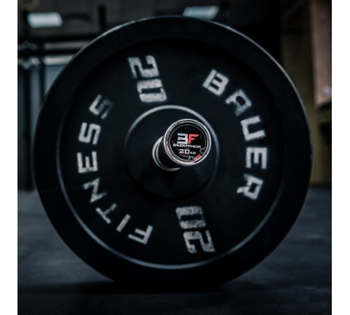 Бамперний диск 10 кг Bauerfitness AC-1562 Бамперний диск 10 кг Bauerfitness AC-1562