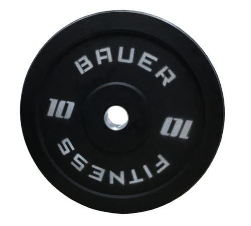 Бамперний диск 10 кг Bauerfitness AC-1562 Бамперний диск 10 кг Bauerfitness AC-1562