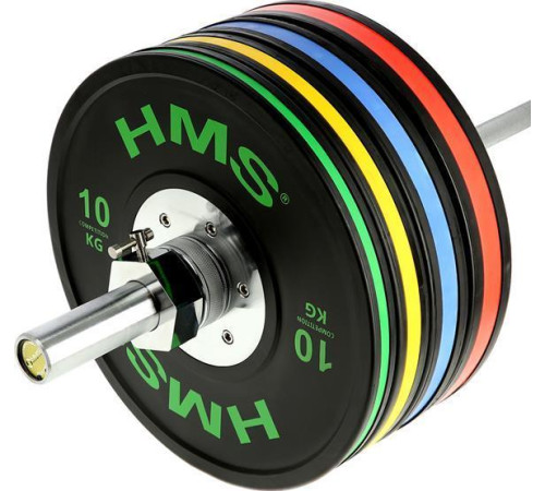 Набір олімпійських дисків HMS BTBR 8 шт Набір олімпійських дисків HMS BTBR 8 шт