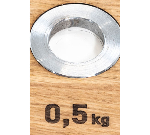 Набір дисків NOHRD Oak Vintage 2 х 0,5 кг Набір дисків NOHRD Oak Vintage 2 х 0,5 кг