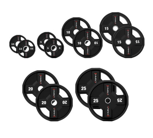 Диски олімпійські HMS TPC 2 x 2.5 - 25 кг