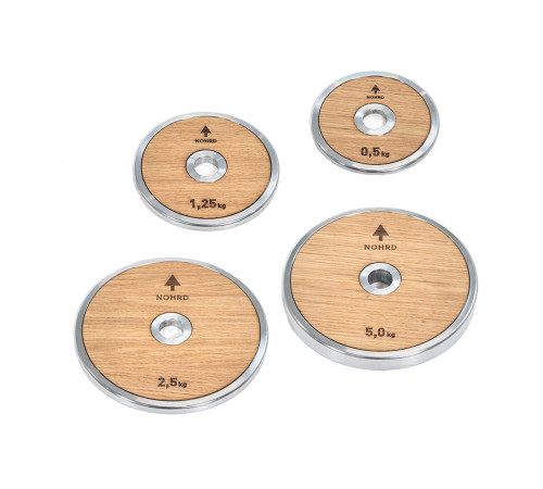 Набір дисків NOHRD Oak Vintage 2 х 2,5 кг Набір дисків NOHRD Oak Vintage 2 х 2,5 кг
