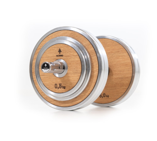 Набір дисків NOHRD Oak Vintage 2 х 2,5 кг Набір дисків NOHRD Oak Vintage 2 х 2,5 кг