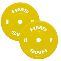 Диски HMS TPP01 2 x 1.5 кг, жовті