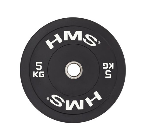 Диск олімпійський HMS BBR05 5 кг, чорний