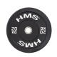 Диск олімпійський HMS BBR20 20 кг, чорний