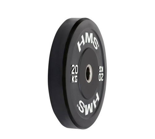 Диск олімпійський HMS BBR20 20 кг, чорний