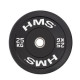 Диск олімпійський HMS BBR25 25 кг, чорний