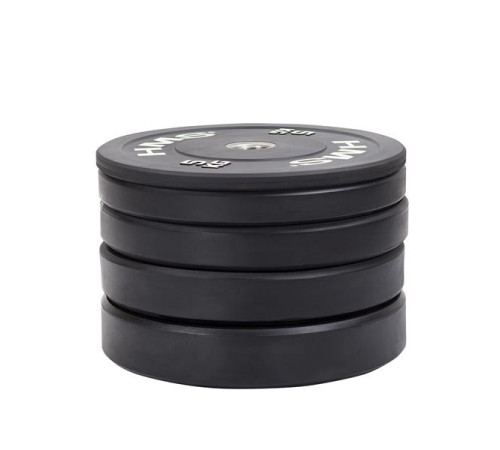 Диск олімпійський HMS BBR25 25 кг, чорний