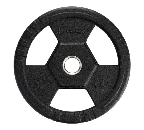 Диск олімпійський HMS TOH15 15 кг, чорний