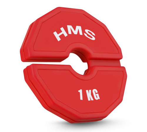 Диски HMS TSN100 2 x 1 кг, червоні