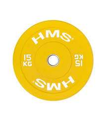 Диск олімпійський HMS CBR15 15 кг, жовтий