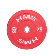 Диск олімпійський HMS CBR25 25 кг, червоний