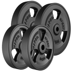Диски чавунні Marbo Sport MW-2x20KG_2x10KG-KIER_G 2 x 20, 2 x 10