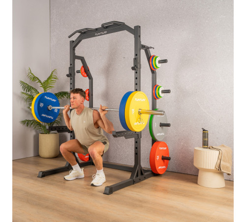 Диск Tunturi Platinum Bumper 15 кг